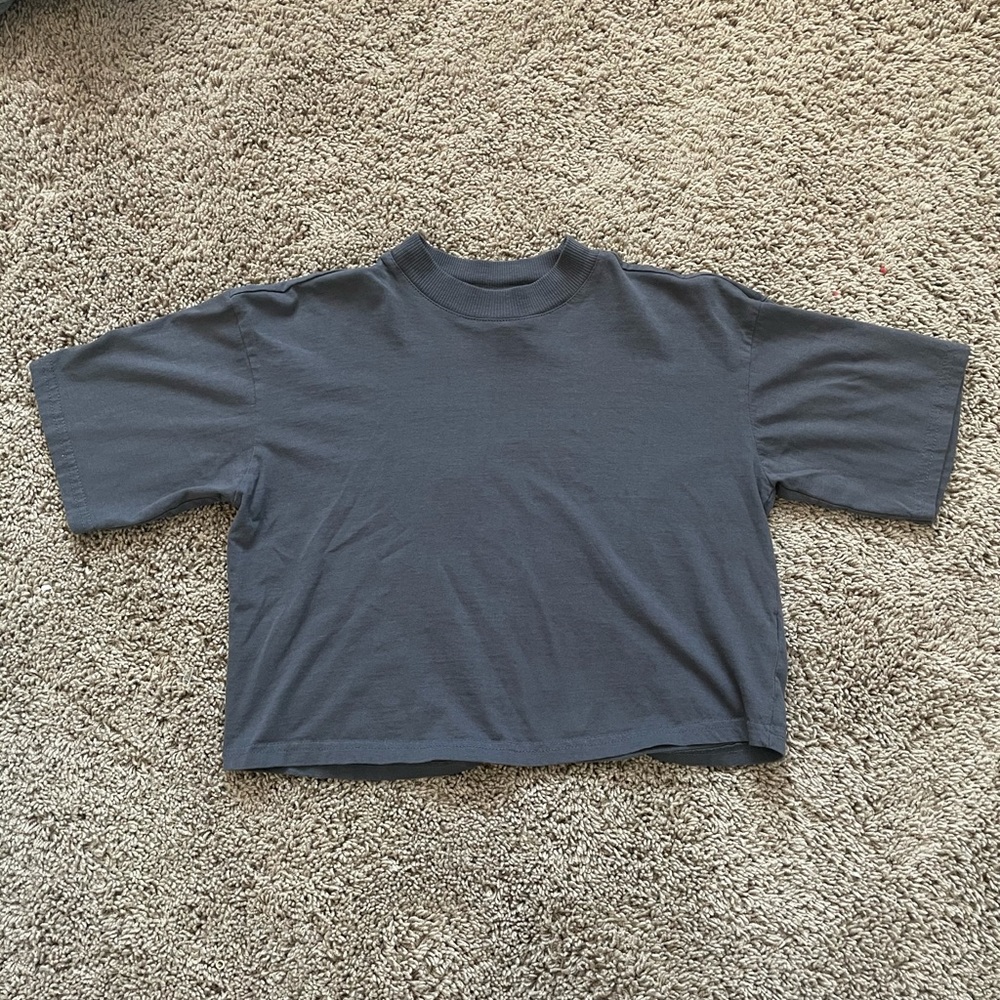 FACTORIE Dark Gray Crop Top